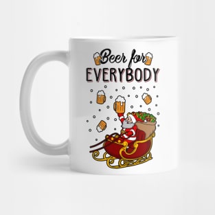 Beer For Everybody Funny Christmas Sweater Mug